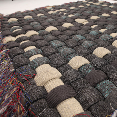 Courtyard Leisure Grid Rug