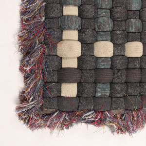 Courtyard Leisure Grid Rug