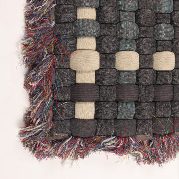 Courtyard Leisure Grid Rug