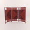 DIY Outdoor Aluminum Privacy Screen, Detachable Webbing Patio Divider, Freely Assemble Foldable Privacy Barrier for Terrace & Garden