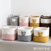 Cotton Rope Woven Storage Basket for Home Organization