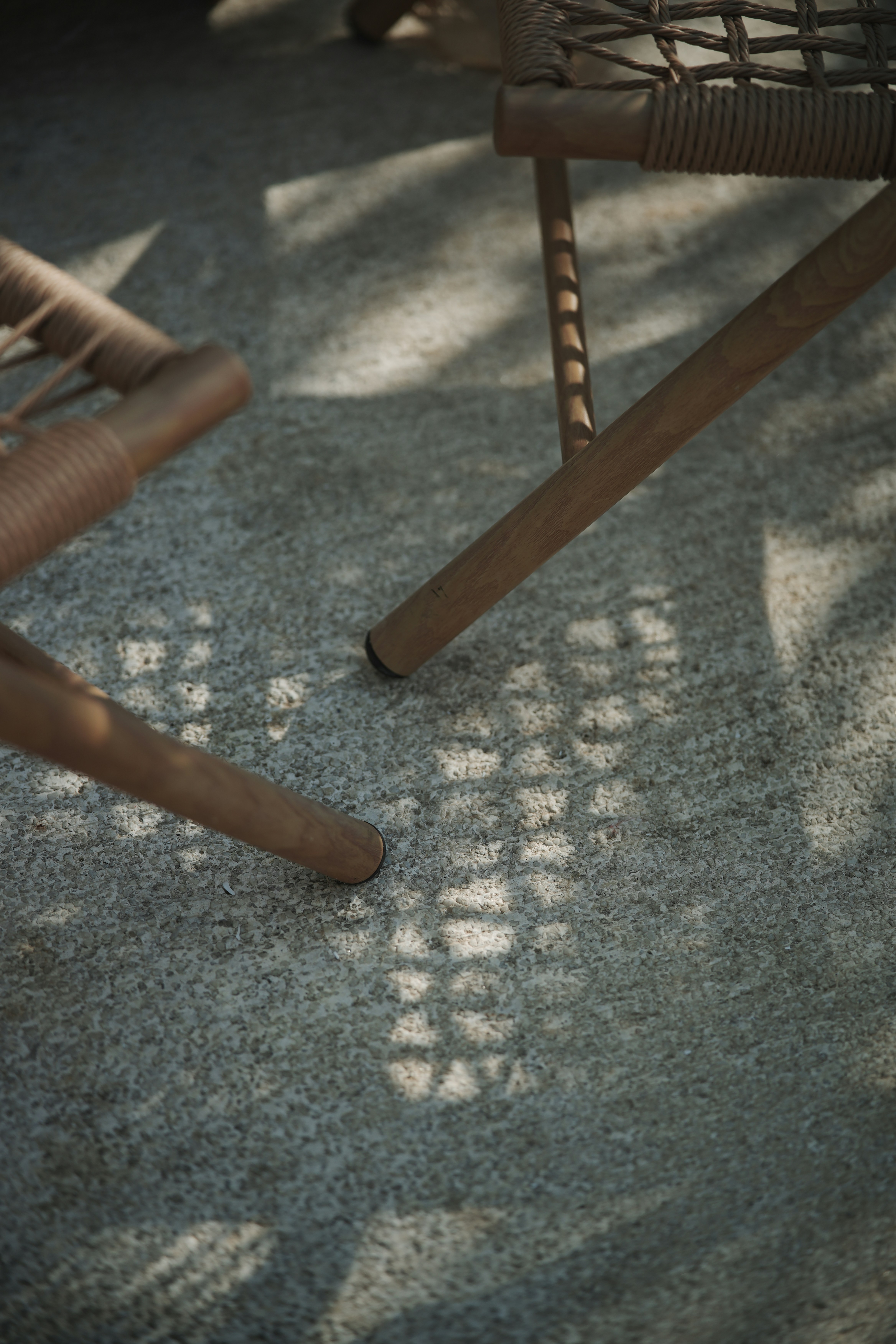 Close-up texture of a woven surface showing intricate rope patterns