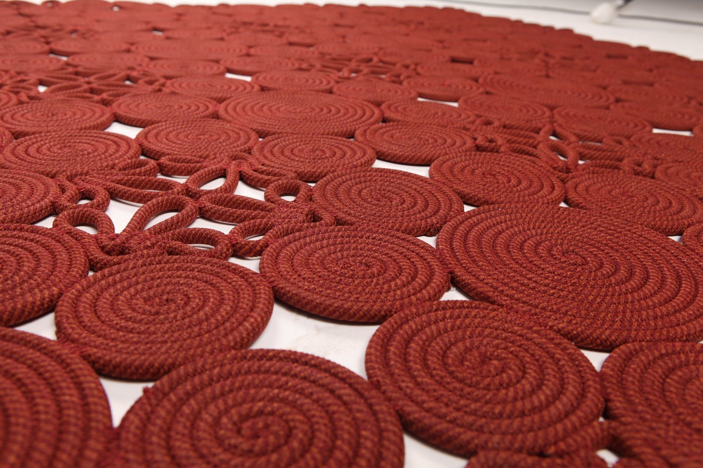 Rope carpet in setting