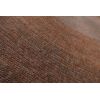 Hand-Braided Round Rope Rug in Warm Earth-Tone Concentric Pattern