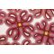 Floral Petal Rope-Woven Rug (7-Piece Round Assembly)