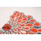 Hand-Woven Peacock Fan Placemat with Tassel | Bohemian Table Art