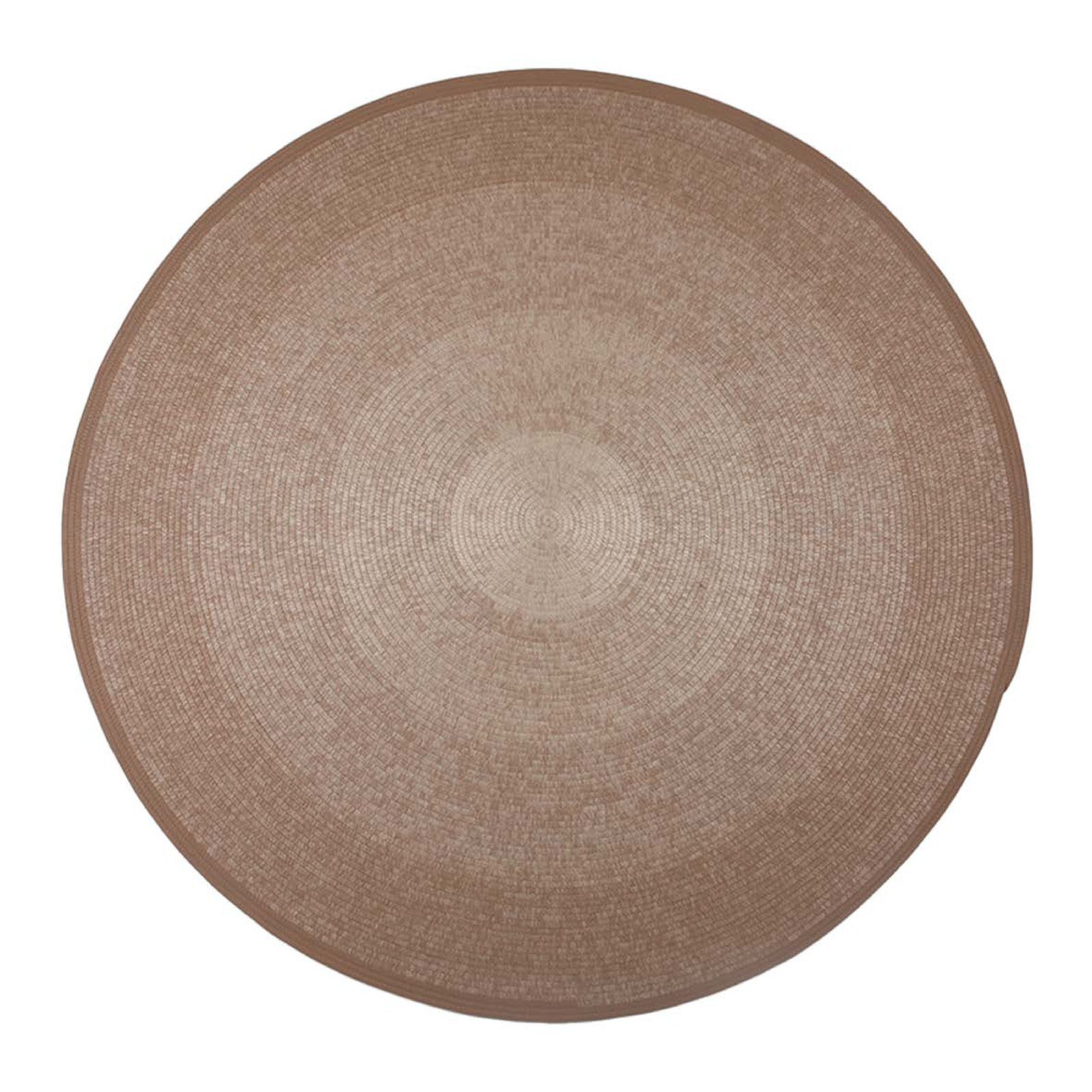 Round Hand-Woven Rope Rug