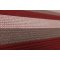 Rectangle Rope-Woven Carpet — Burgundy / Taupe / Cream Striped Outdoor Rug