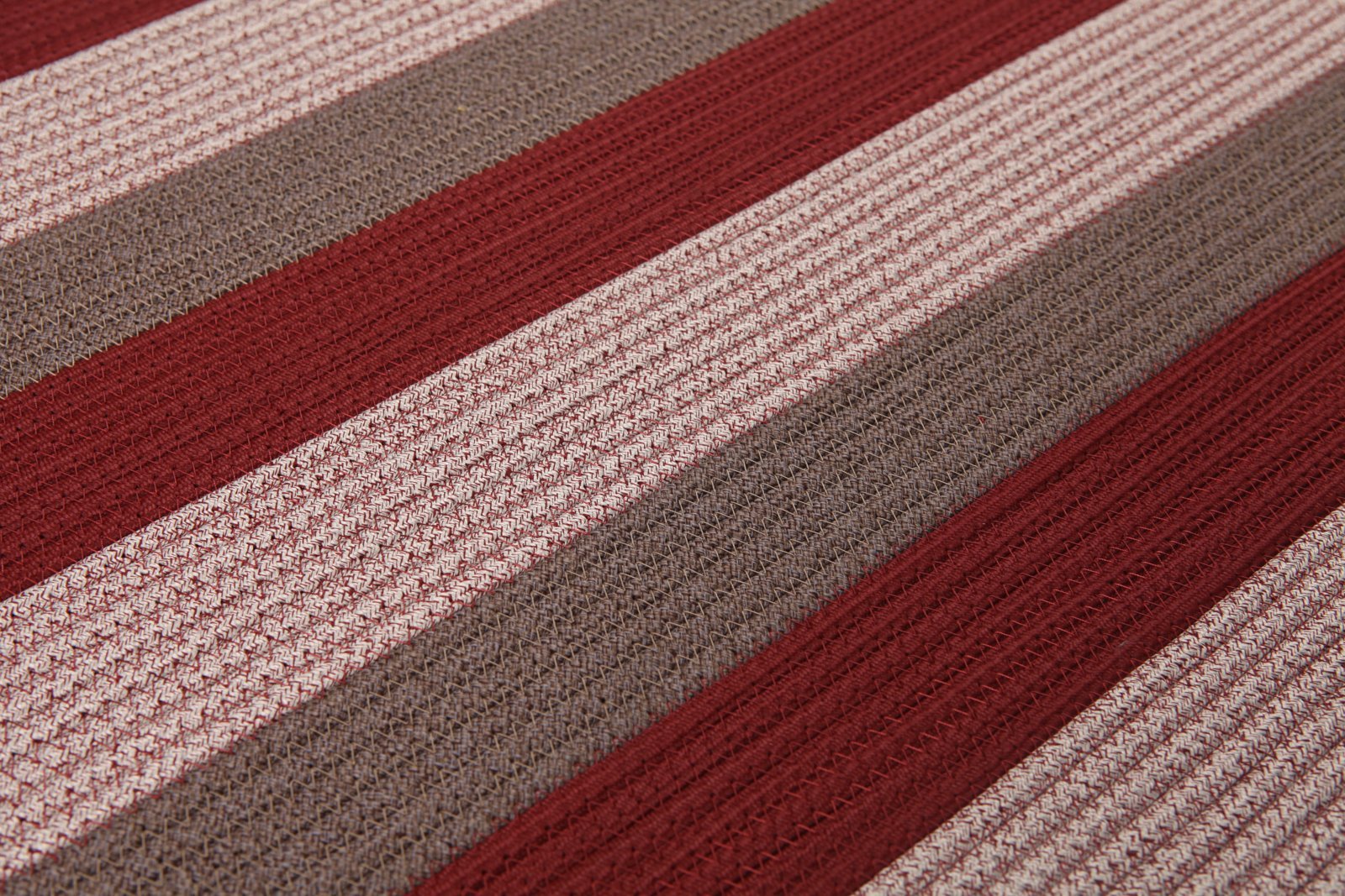Close-up of woven outdoor webbing texture