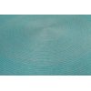 Spiral Braided Round Outdoor Rug — Solid Teal Concentric Weave
