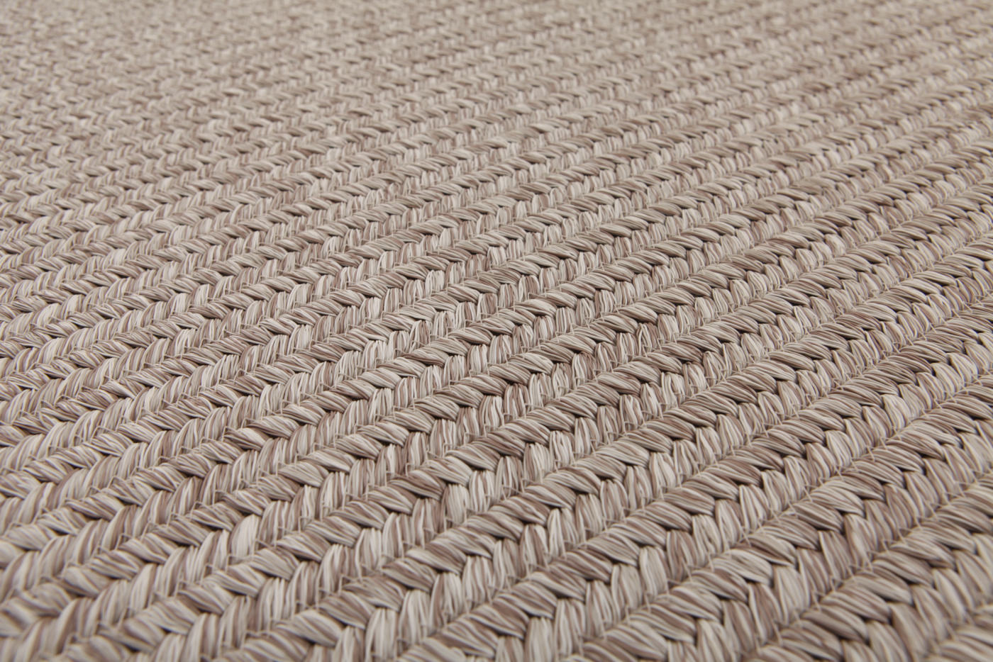 Low-angle detail of flat weave structure