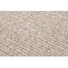 Neutral Beige Flatweave Rectangle Polyester Rope-Woven Outdoor Rug