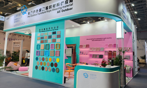 WEBBINGSTYLE Debuts at the 58th China International Furniture Fair 2026, Specializing in Outdoor Rope Weaving