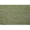 Textilene Speckled Coil-Weave Round Outdoor Rope Rug — Olive Green / Silver Fleck
