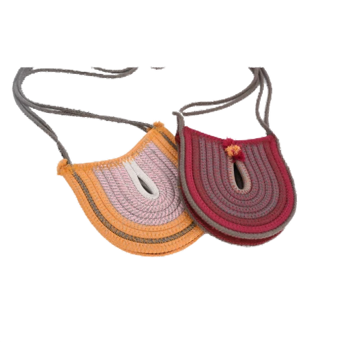Wholesale Polyester Woven Ribbon Crossbody Bag | Bohemian Crossbody Bag | Customized Color | Support OEM/ODM