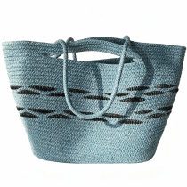 Polyester Waterproof PVC Rope Custom Simple Twine Braided Shoulder Bag | Quick Dry Waterproof | Mildew Resistant | Durable | Factory Direct Handicrafts