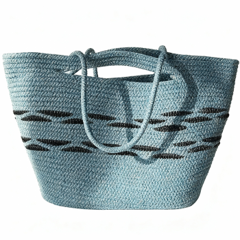 Polyester Waterproof PVC Rope Custom Simple Twine Braided Shoulder Bag | Quick Dry Waterproof | Mildew Resistant | Durable | Factory Direct Handicrafts