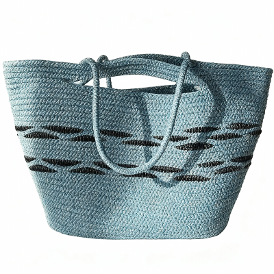 Polyester Waterproof PVC Rope Custom Simple Twine Braided Shoulder Bag | Quick Dry Waterproof | Mildew Resistant | Durable | Factory Direct Handicrafts