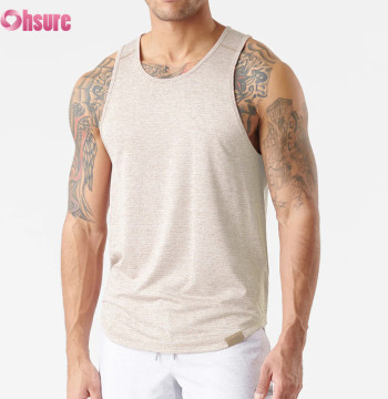 Custom Men Sports Tank Top Manufacturer | Quick Drying - Lightweight Workout Scoop Hem Design