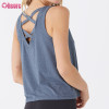 Custom Women's Sports Tank Top Manufacturer | Light Weight Cotton Spandex Yoga Tank Top Gym Singlet Factory Crop Tank Top Supplier