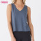Custom Women's Sports Tank Top Manufacturer | Light Weight Cotton Spandex Yoga Tank Top Gym Singlet Factory Crop Tank Top Supplier