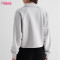 Customized Women's Zipper Up Sweatshirts|Women 1/2 Zipper Cotton Polyester Fleece Sweatshirt| Sweatshirt Manufacturer