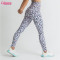 Custom Womens Gym Leggings | Nylon Spandex Polyester Spandex Sublimation Printing Leopard Yoga Pants Low MOQ Supplier High Waistband Tummy Control Fitness Tights