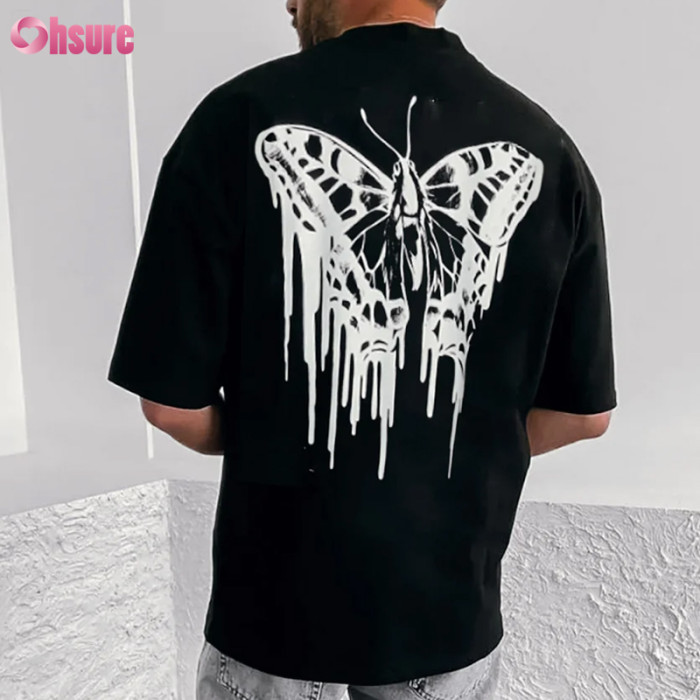 Custom Mens Oversize T Shirt | Digital Printing Oversize T Shirt Heavy Cotton T Shirt OEM Low MOQ Manufactruer