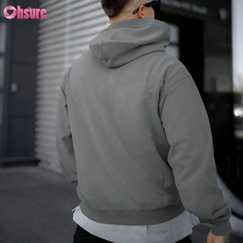 Custom Mens Oversize Hoodie | Men's Acid Wash Digital Printing Oversize Pullover Hoodie, Heavy Cotton Hoodie Supplier OEM Service