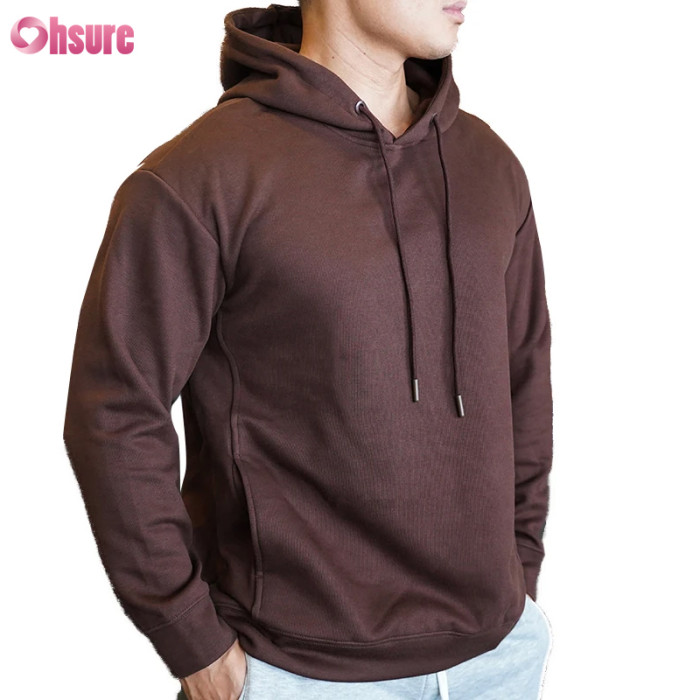 Custom Sports Hoodie Supplier Manufacturer | Cotton Polyester Blend Sportswear Pullover Hooded Top Factory Low MOQ