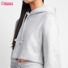 Custom Womens Sports Hoodie Manufacturer | Womens Crop Top Hoodie Cotton Polyester Fleece Warm Casual Cropped Hoodie Sweatshirts