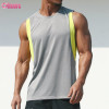 Custom Mens Sports Tank Top Manufacturer | Polyester Spandex Quick Dry Body Building Muscle Tank top Gym Singlet Workout Vest OEM Supplier