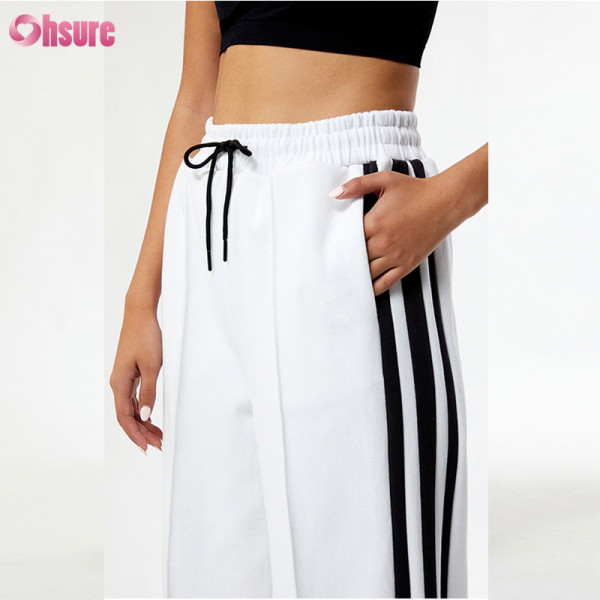 Customized Women's Sports Track Pants|Customized cottom sports track pants|High quality customization