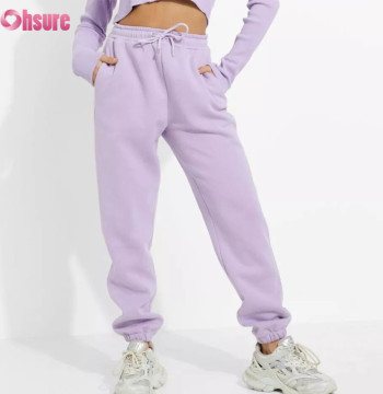 Custom Women's Sports Track Pants Manufacturer | Private label Womens Sweat Pants Cotton Fleece Jogging Bottom Supplier Direct Factory