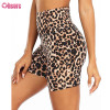 Custom Recycled Polyester Bike Shorts Manufacturer | Sublimation Printing Women Running Shorts Gym Shorts Woman Leopard Sports Shorts Factory