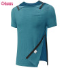 Custom Mens Adaptive T Shirt Manufacturer | Men's Shoulder Surgery Recovery Shirts Full Tear Away Snap Chemo Port Access Shirt