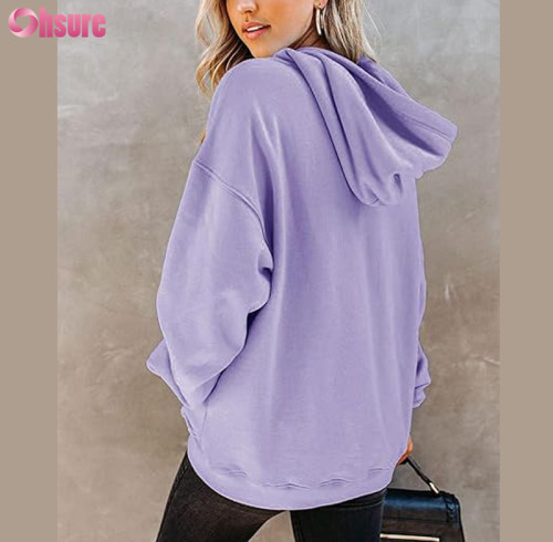 Custom Womens Casual Hoodie | Women Sports Hoodie Oversize Pullover Hoodie Sweatshirt Supplier