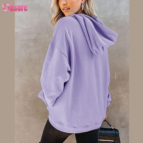 Custom Womens Casual Hoodie | Women Sports Hoodie Oversize Pullover Hoodie Sweatshirt Supplier