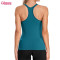 Customized Women's Sports Tank Top|Rib Women Gym Tank top Sportswear Running Vest OEM supplier