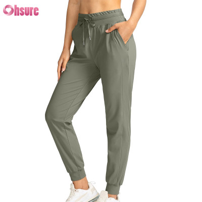 Custom Womens Jogger Pants Manufacturer | Womens Joggers Pants with Zipper Pockets High Waisted Athletic Tapered Sweatpants For Women Workout Pants