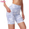 Custom Womens Yoga Shorts Manufacturer | Gym Shorts With Side Pockets High Waist Tummy Control Running Gym Workout Biker Short, |Sublimation Printing Polyester Spandex Gym Shorts OEM Factory