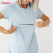 Custom Womens Breastfeeding T Shirt | Womens Nursing Tops For Breastfeeding Soft Maternity Shirt Short Sleeve Mother Hood Pregnancy Clothes