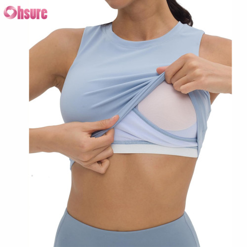 Custom Womens Nursing Pumping Bra Manufacturer | Nursing Bras For Breastfeeding Motherhood Pumping Top Maternity Tank Tops Sports Bras Workout Pregnancy Crop Top Supplier