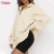 Custom Oversize Zipper Up Sweatshirt Manufacturer | Women 1/2 Zipper Up Sweatshirt Cotton Spandex Fleece Cozy Sweatshirt OEM Service Factory