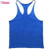 Custom Mens Stringer Back Singlet Manufacturer | Men's Stringer Bodybuilding Workout Gym Tank Tops Training Y Back 100% Cotton Gym Singlet