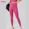 Custom High Waist Gym Leggings Manufacturer | Tummy Control Fitness Pants Workout Leggings Yoga Pants Buttery Soft Nylon Spandex Fitness Leggings Supplier