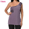Cuostom Adaptive Tank Top Manufacturer | Post Surgery Shirts Shoulder Arm Broken Breast Recovery Tank Tops Clothing Snap Open Sleeveless Shirt Unisex Size