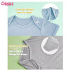 Custom Bamboo Baby Romper Manufacturer | Bamboo Rayon Baby Bodysuit,Short Sleeve Bodysuits Solid Color Outfits for Infant Boys Girls Soft Clothes