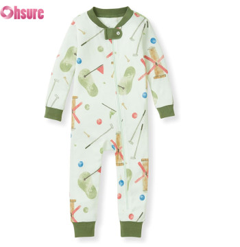 Custom Organic Cotton Baby Toddler Manufacturer | 100% Organic Cotton Baby Pajama,Zip Front Non-slip Footed Pjs, 100% Organic Cotton and Toddler Sleepers