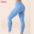 Custom Scrunch Bum Gym Leggings Manufacturer | Buttery Soft Nylon Spandex Tummy Control Fitness Pants Workout Leggings Yoga Pants Cross Waistband Gym Tights OEM Supplier